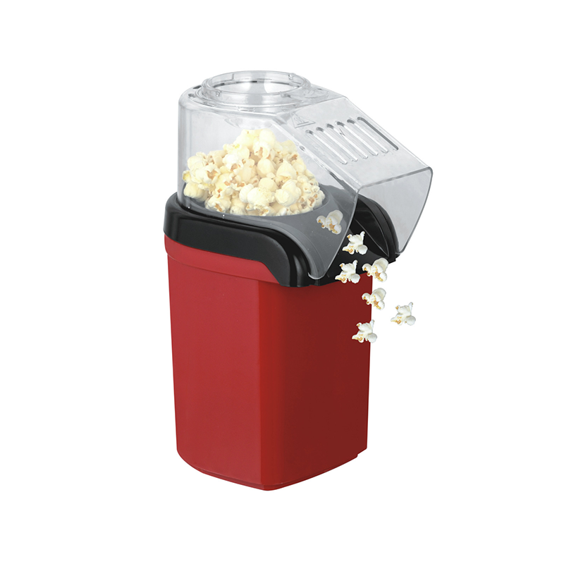 Red Aluminium Pan Popcorn Machine Model PM-1200 Europae Plug